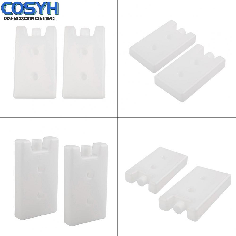 <cosyh>Ice Pack Box 2pcs Accessories Cool Packs Ice Block Lunch Box Plastic Replacement