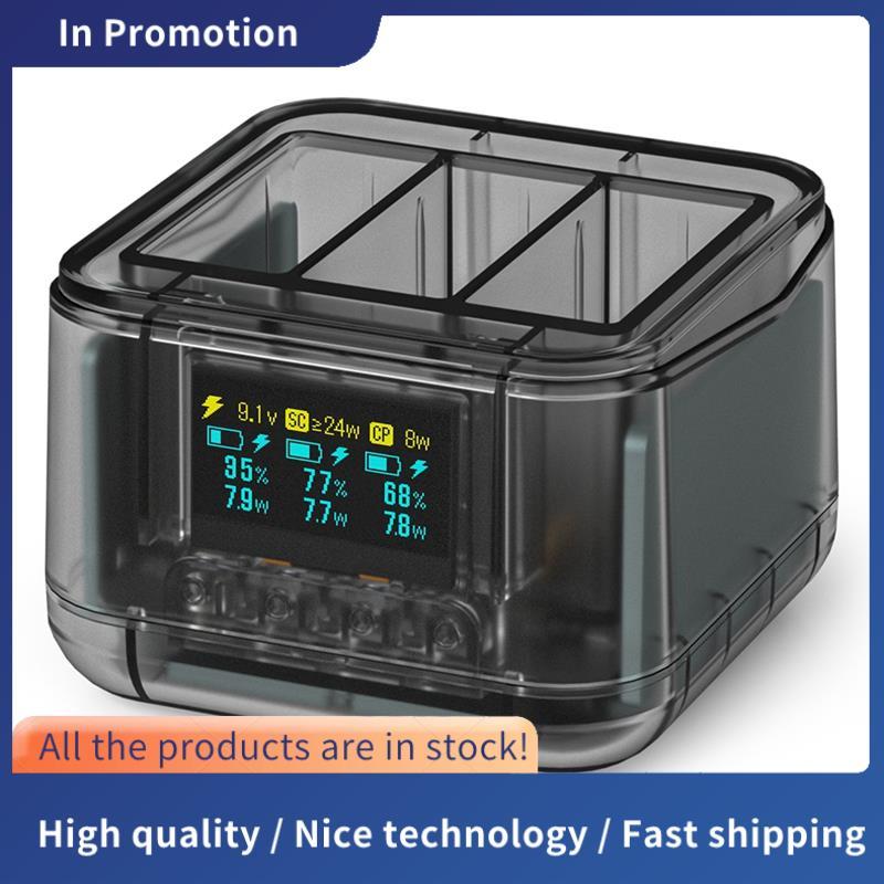 Dành Cho 13 Sạc Pin 1900 MAh Power Sạc Nhanh Hub Có Màn Hình Cho Go Pro 13 Phụ Kiện