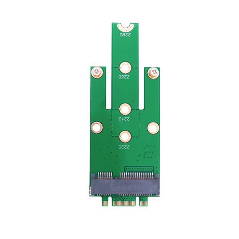 GE NGFF M.2 B Key To MSATA Mini PCI-E PCI-Express SATA 3.0 SSD Hỗ Trợ Khe Cắm Chế Độ B MSATA Nam Bộ 