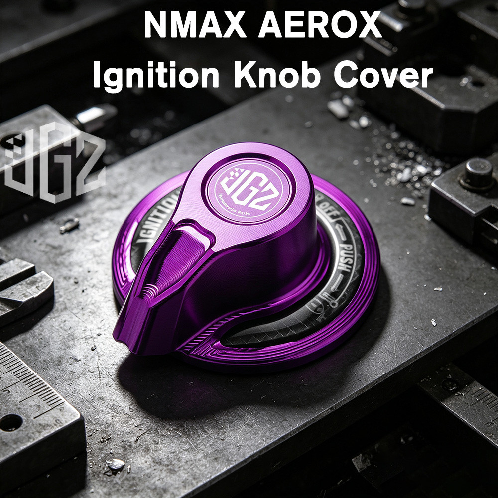 Dành Cho NMAX155 V2 V3 TURBO NEO AEROX 155 2020-2026 Keyless Đánh Lửa Núm Bao Da CNC