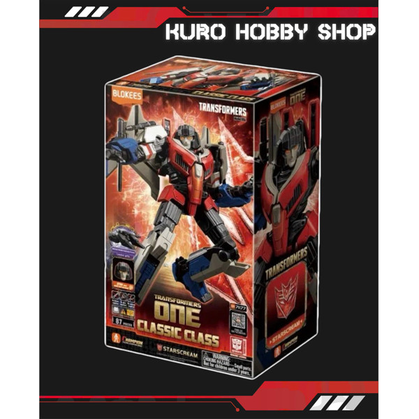 BLOKEES Transformers One Classic Class Starscream - Mô hình lắp ráp Blokees