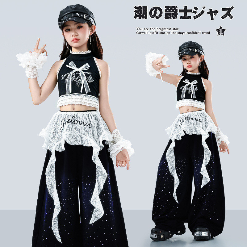 Đồ nhảy hiện đại cho bé gái Bộ tập nhảy cho Quần hiphop bé trai Bộ tập nhảy cho Croptop Đồ nhảy hiph