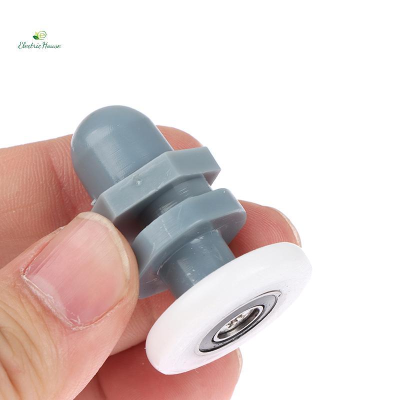 [Nhà Điện] 27mm Đơn Thẳng Ròng Rọc Chạy Bánh Xe Tắm Cabin Cửa Kính Trượt Con Lăn mới