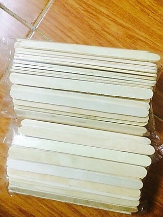 Que kem gỗ que làm nhà gỗ đè lưỡi (gói 100g)