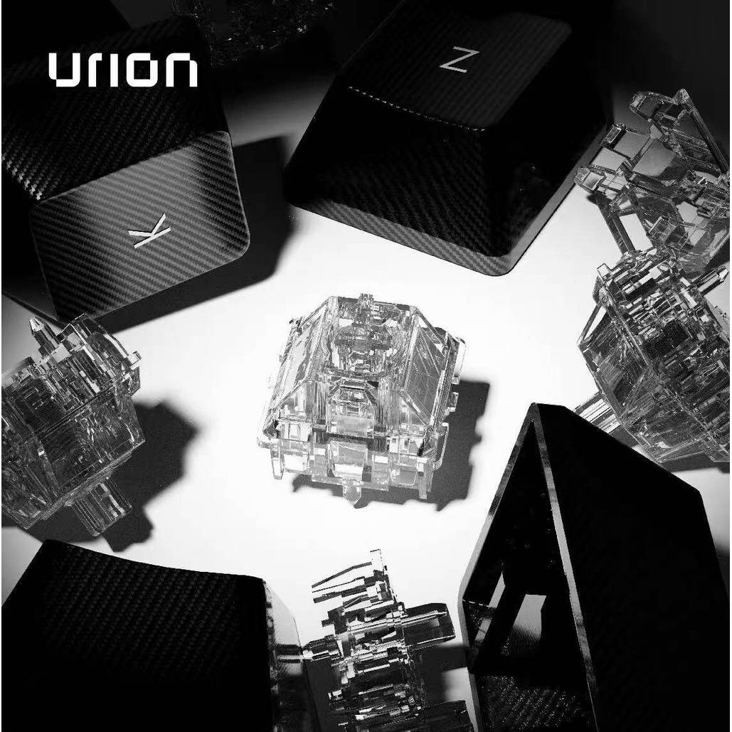 [Ship Nhanh] Switch Urion - Trục He Xuyên LED Trong Suốt Cho Bàn Phím He Cực Nhạy - Switch Từ tính -