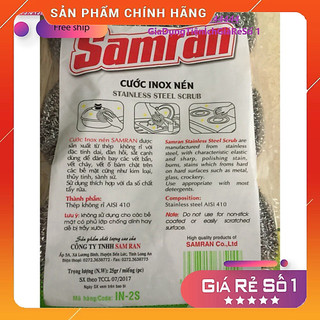 ⚡️⚡️ (giảm giá) Miếng chà xoong inox nén ( cực dày ) ⚡️⚡️⚡️⚡️