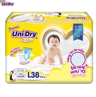 ( Mẫu Mới) Tã Dán Unidry S48/M42/L38/XL34