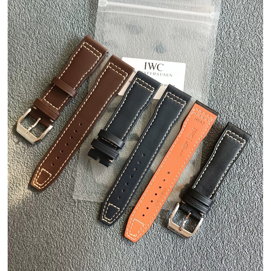IWC IWC Pilot The Little Prince Dây đeo đồng hồ Da thật Nam Mark 18 Mười tám 17 Seventeen Dây đeo Cy