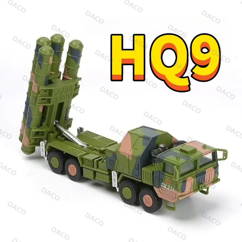 [HQ9 Cờ Đỏ 9] 1: 72 Mô Hình Xe Tên Lửa Chống Khí Độ Chính Xác Cao Khu Vực Từ Xa Xe Tên Lửa Chống Khô