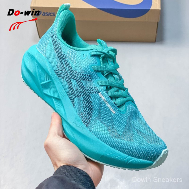 Giày ASICS NOVABLAST 5 LE nam nữ, retro sportstyle, mesh breathable, nhẹ, thoáng khí, giảm chấn chín