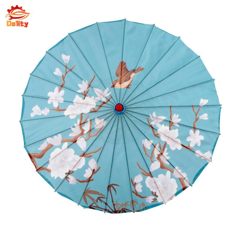 Ô dù giấy dầu thủ công Ô lụa, dù dù múa cổ điển nghệ thuật Trung Quốc cho trang phục