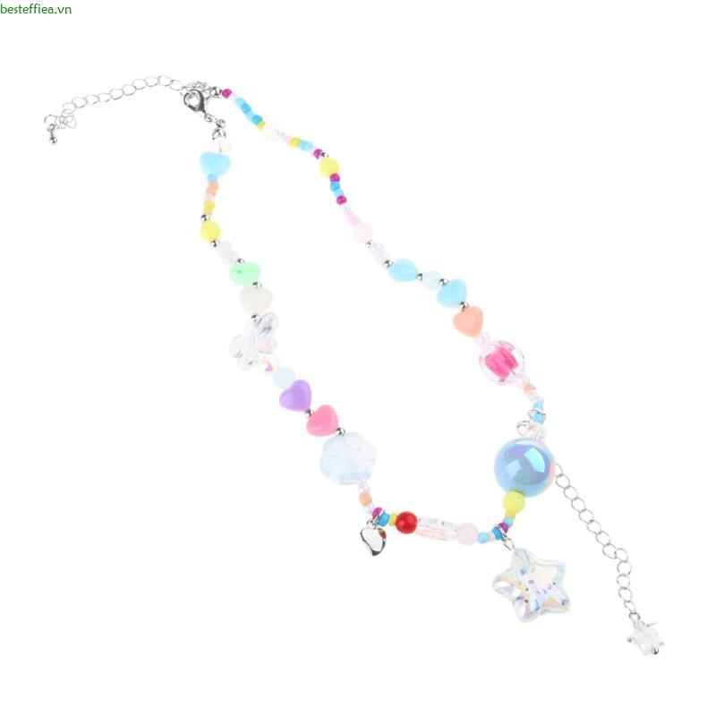 Beste Cao Cấp Pha Lê Đính Hạt Vòng Cổ Bohemian Trái Tim Ngôi Sao Vòng Cổ Handmade Bohemian Hạt Vòng 