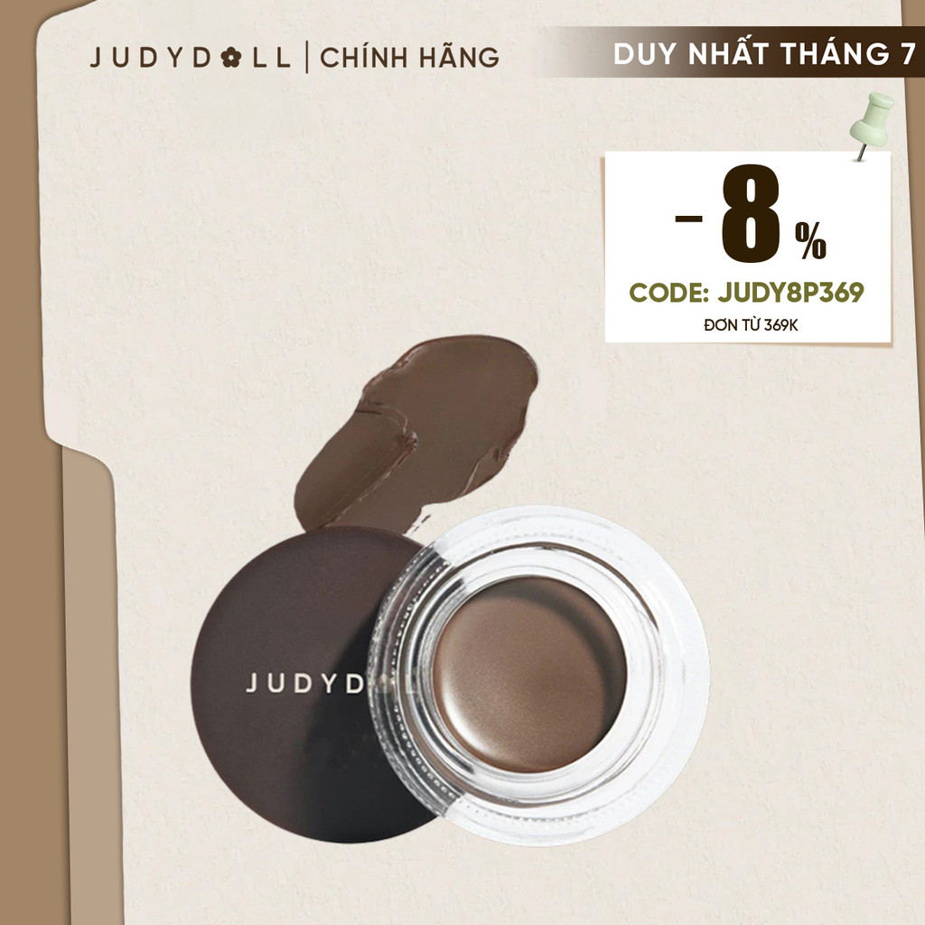 JUDYDOLL Gel Vẽ Chân Mày Lâu Trôi Long Lasting Frame