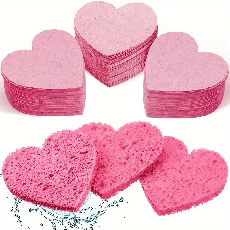 F Face Wash Puff Yuanran Compressed Degradable Face Wash Sponge Clean Wood Pulp Cotton Cleaning _ FF