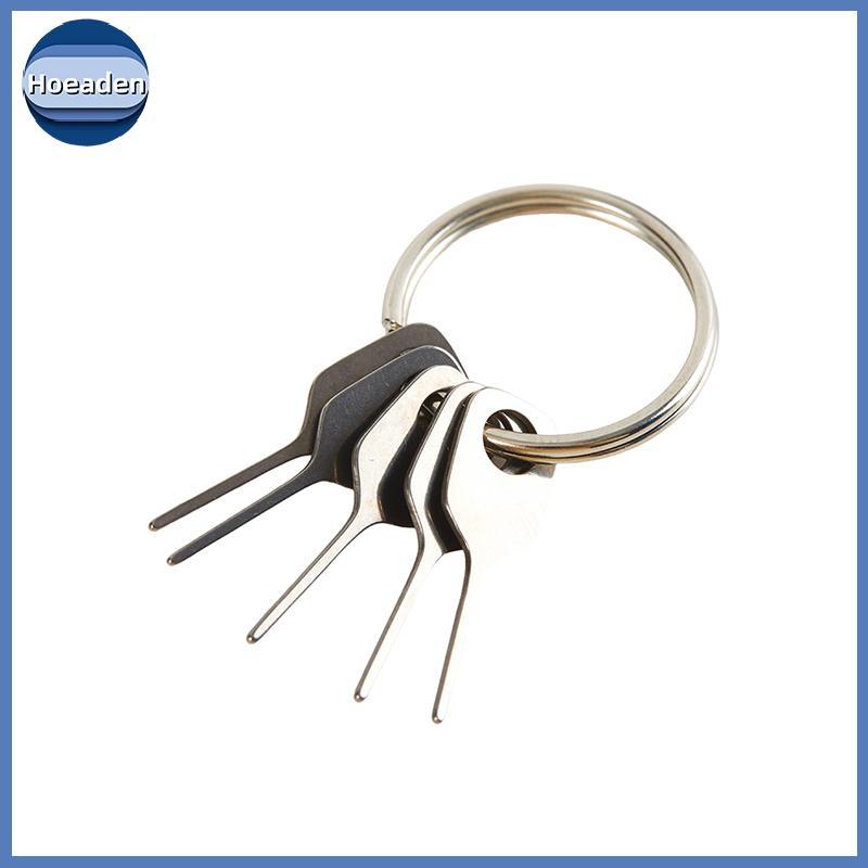 Hoeaden 5 Cái / bộ Thẻ SIM Eject Pin Dụng Cụ Chìa Khóa Kim Thẻ SIM Khay Đựng Eject Pin Cho Điện Thoạ