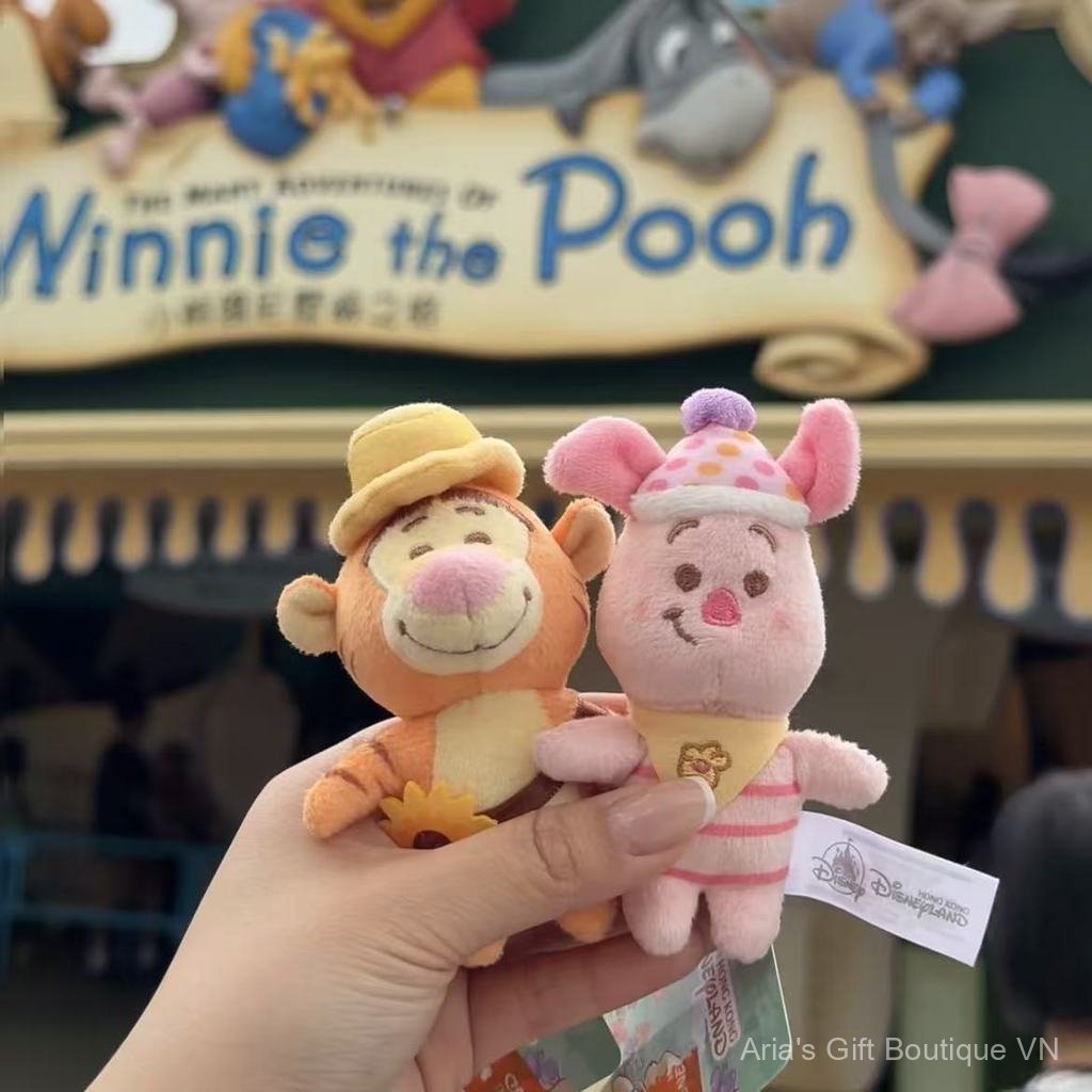 [Aria] Spring Piglet Piglet Piglet Piglet Tigger Móc khóa mặt dây chuyền Mini dễ thương dễ thương