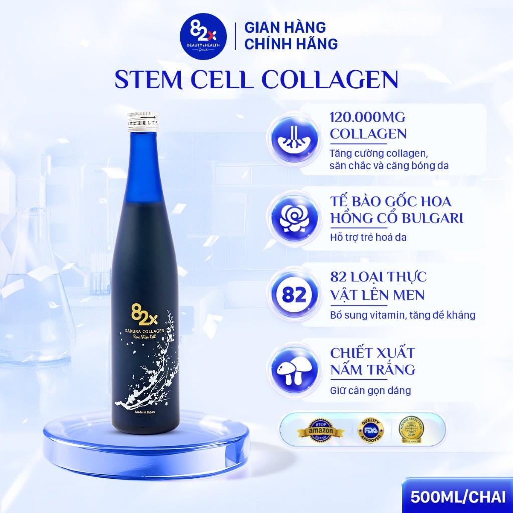 [HCM] Thực Phẩm Bảo Vệ Sức Khoẻ Collagen 82X Stem Cell