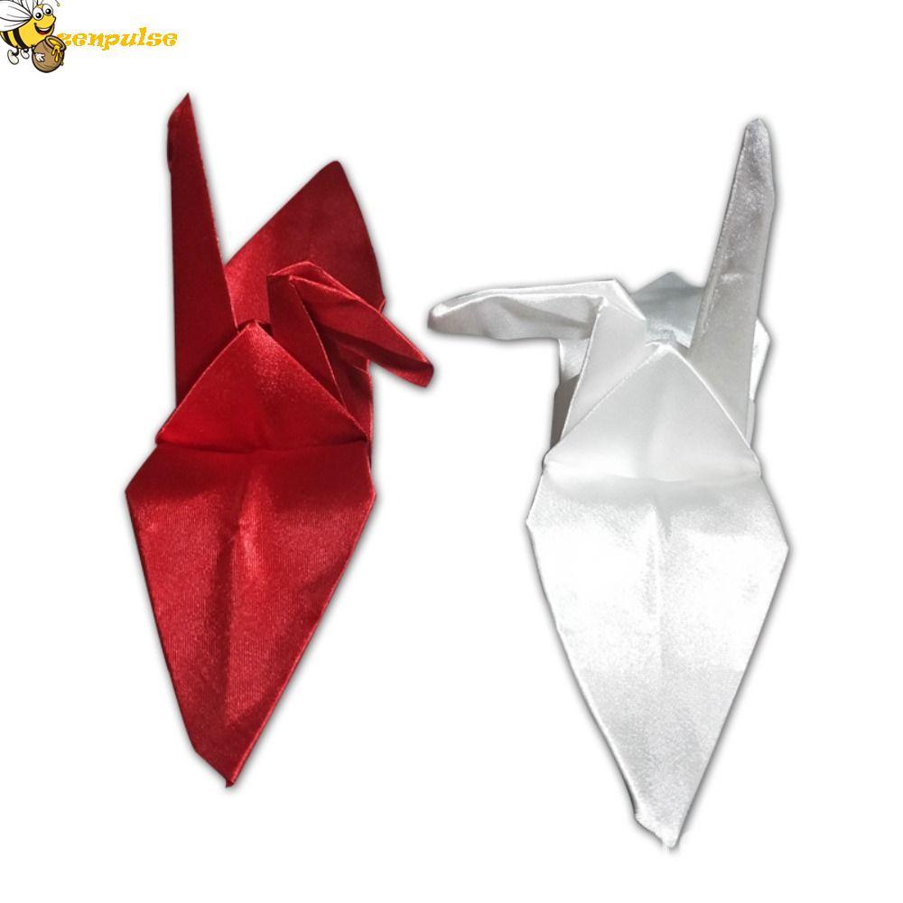 ZENPULSE Origami Crane Magic, Close Up Gimmick Phụ kiện Magic Trick Paper Crane, Bar Party Stage Ill