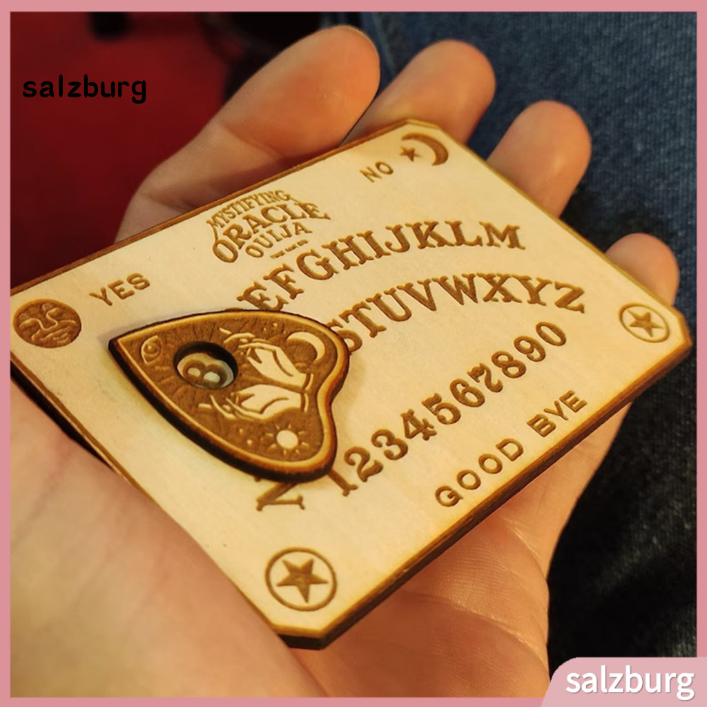 < salzburg > Khám phá tấm che mặt ẩn với bảng Ouija Ouija để hướng dẫn chính xác Câu đố bảng nói Oui
