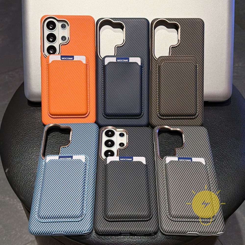 Phone Case For SAMSUNG Galaxy S26 Ultra S26 S25 Ultra S24 TPU Magnetic Card Slot Card Slot Aesthetic