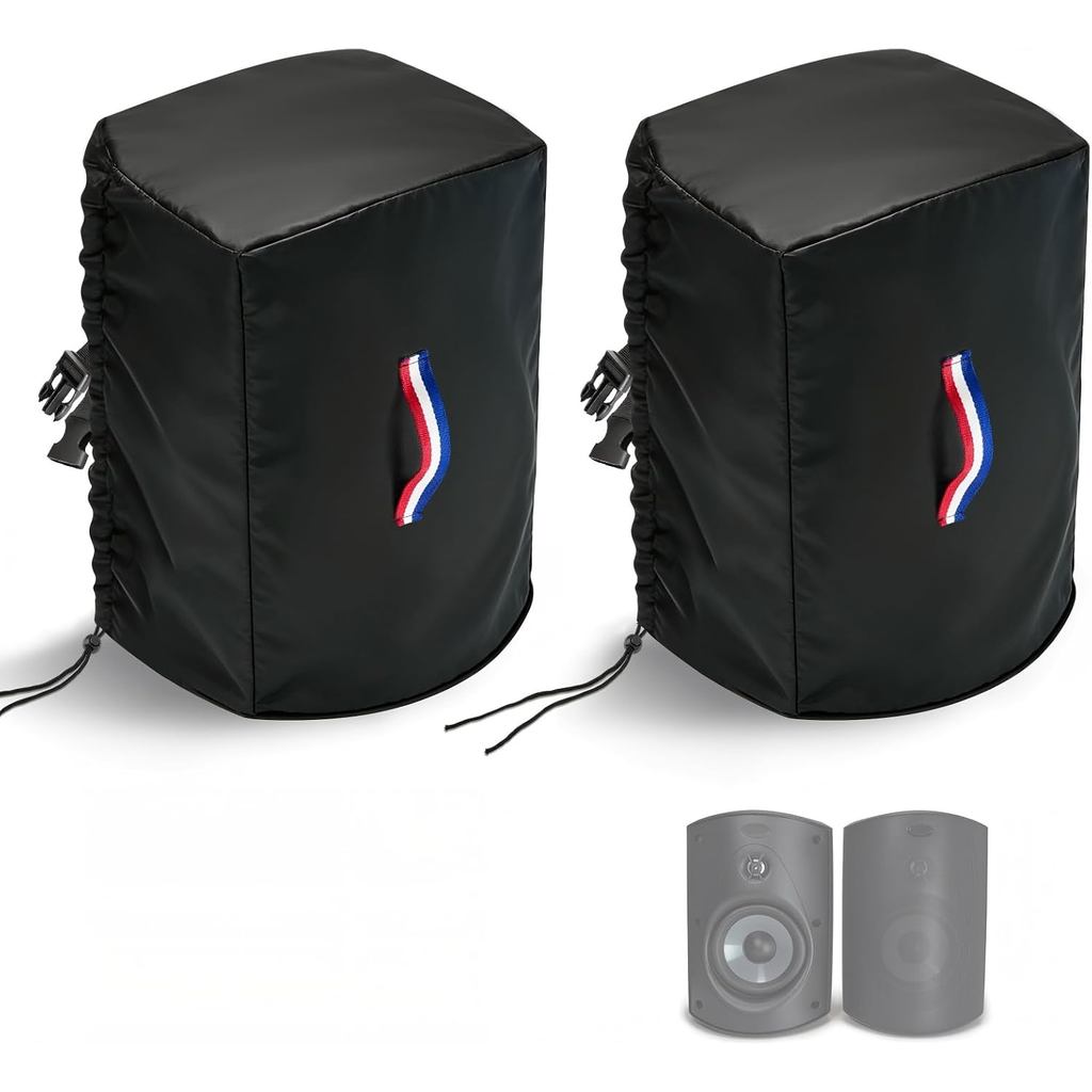 2 Gói Loa Chống Bụi Chống Thấm Nước Tương Thích Với Loa Ngoài Trời Polk Audio Atrium 5, Vỏ Bảo Vệ Ng