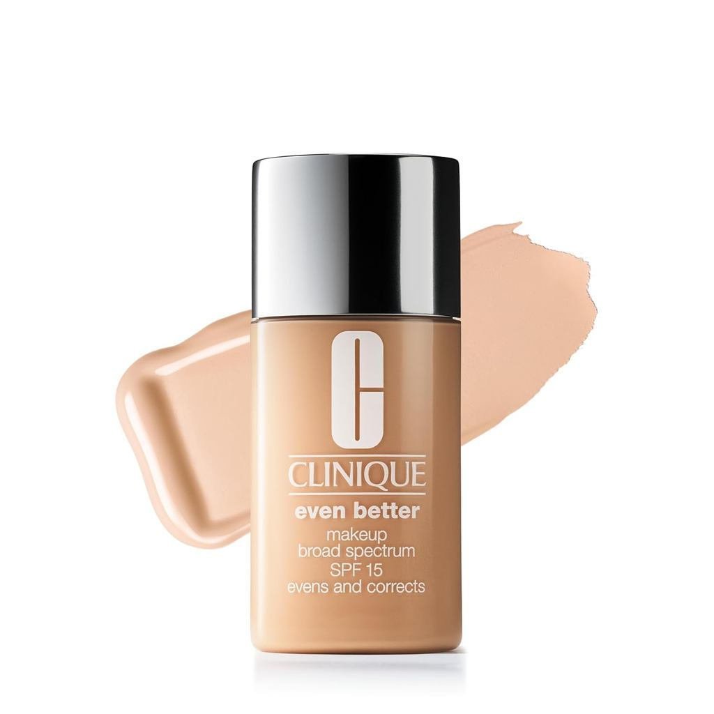 nền dạng lỏng trang điểm Clinique EvenBetter chứa SPF 15 và Vitamin C, Thích hợp cho khô, dầu và hỗn