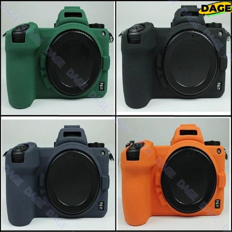 Ốp Bảo Vệ Silicon Cho Nikon Z6i Z7ii Túi Máy Ảnh Thân Silicon Bao Z72 Vỏ Máy Ảnh