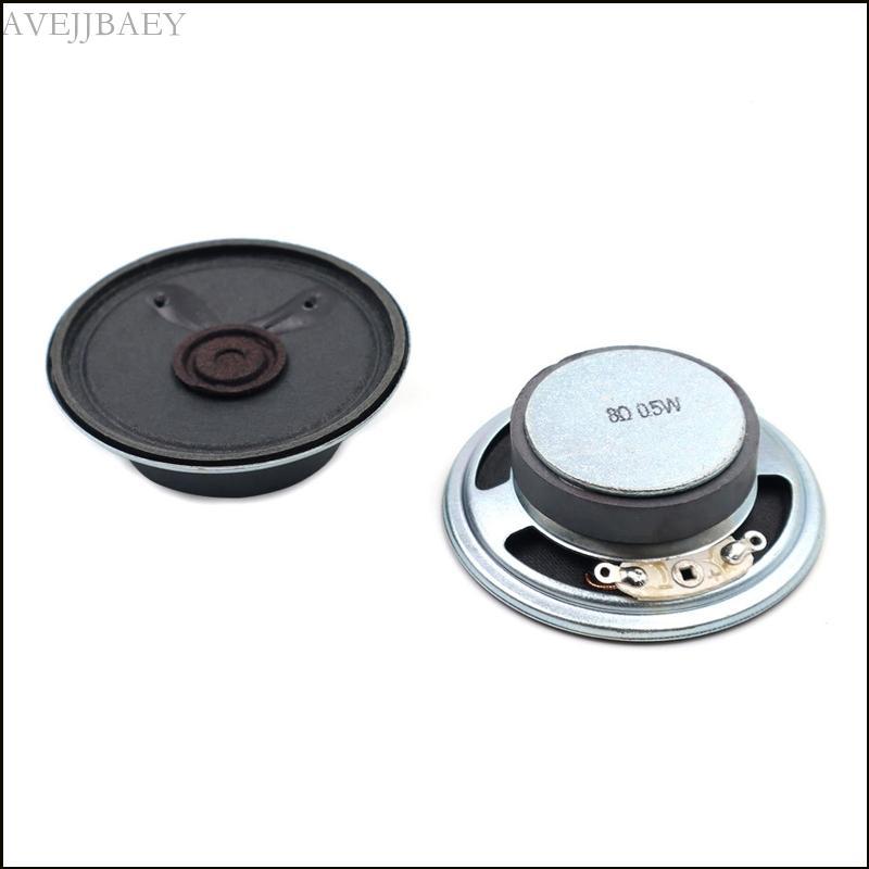 Avejjbaey 2 Chiếc Siêu Mỏng 0 5W 8R Loa Acoustic 8Ohm 0 5W Đường Kính 5CM Loa