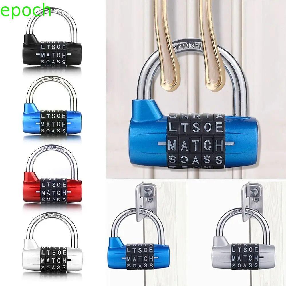 Ổ khóa kết hợp 5 chữ EPOCH, Khóa mật khẩu mã bảo mật mã an toàn, Vali khóa mật khẩu du lịch bằng hợp