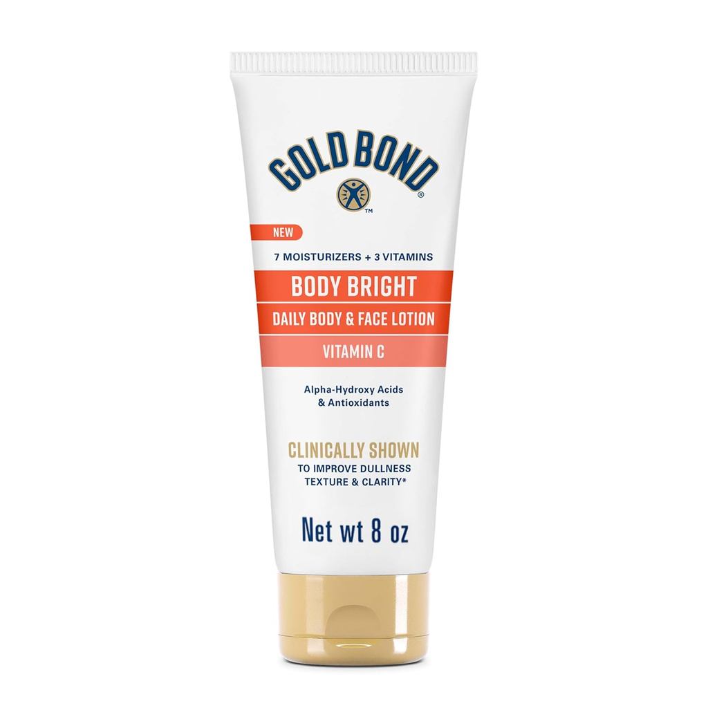 Sữa dưỡng thể & mặt Gold Bond Bright Daily Vitamin C, 8 oz. 0FZS