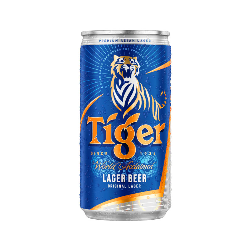 Bia Tiger Regular lon 250ml - 23253
