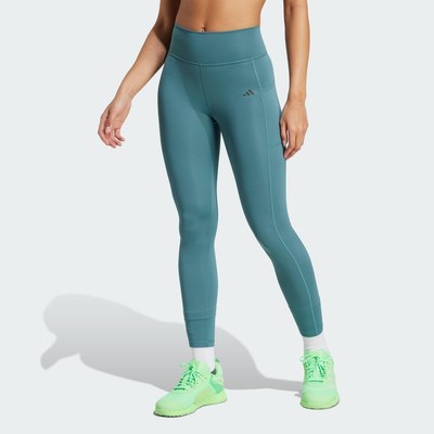 adidas Gym & Training Quần Legging 7/8 Stash Optime Nữ màu xanh lá JW7610
