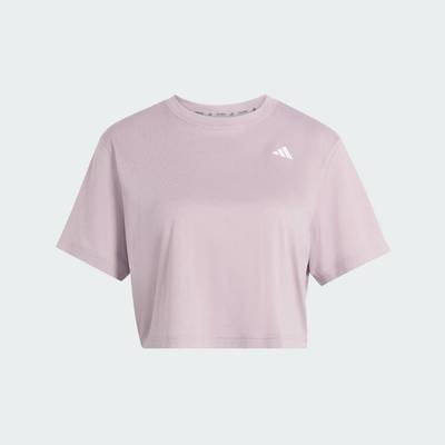 adidas Gym & Training Áo Thun Tập Luyện Dáng Boxy Train Essentials Nữ Màu tím KB7911