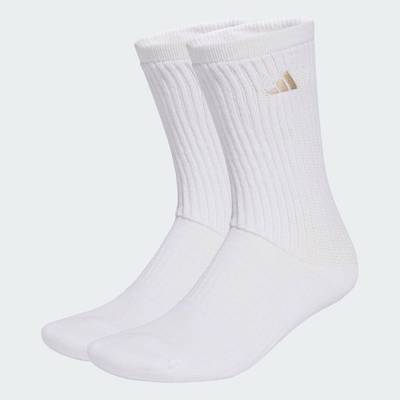 adidas Phong cách sống Bộ 2 Đôi Tất Slouch Unisex trắng KE7595