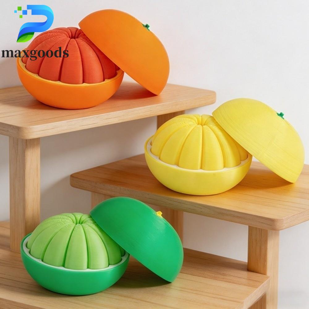 maxgoods MAXGOODS 3D In Cam, Nhựa PLA Cam Vàng Xanh Đồ Chơi Giải Nén, Thủ Công Sáng Tạo Mô Hình Trái