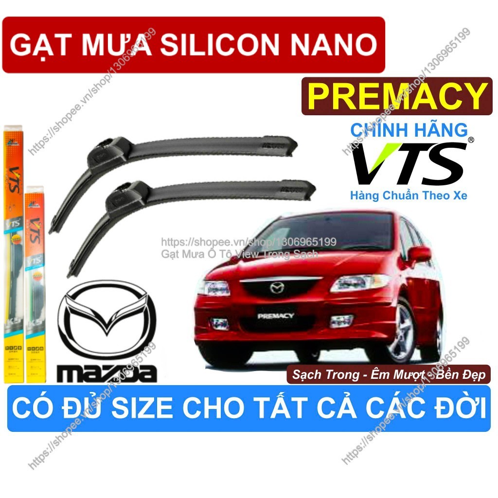 K5, Gạt Mưa Trong Sạch Kính Lái Mazda Premacy, Cặp Gạt Mưa Kính L.ái Mazda Premacy,  Mazda Premacy