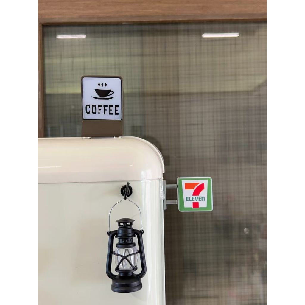 New Product#The same type of convenience store refrigerator magnet light sign display board, magneti