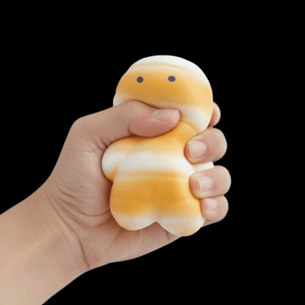 FENGCY Mummy Squishy Toy, Ép Moist Mummy Đồ chơi có thể bóp được, Đồ trang trí ngộ nghĩnh Siêu mềm m