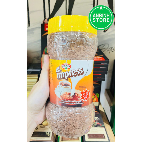 [ Date 04/28 ] Bột Cacao uống liền Kruger Impress Đức 400g