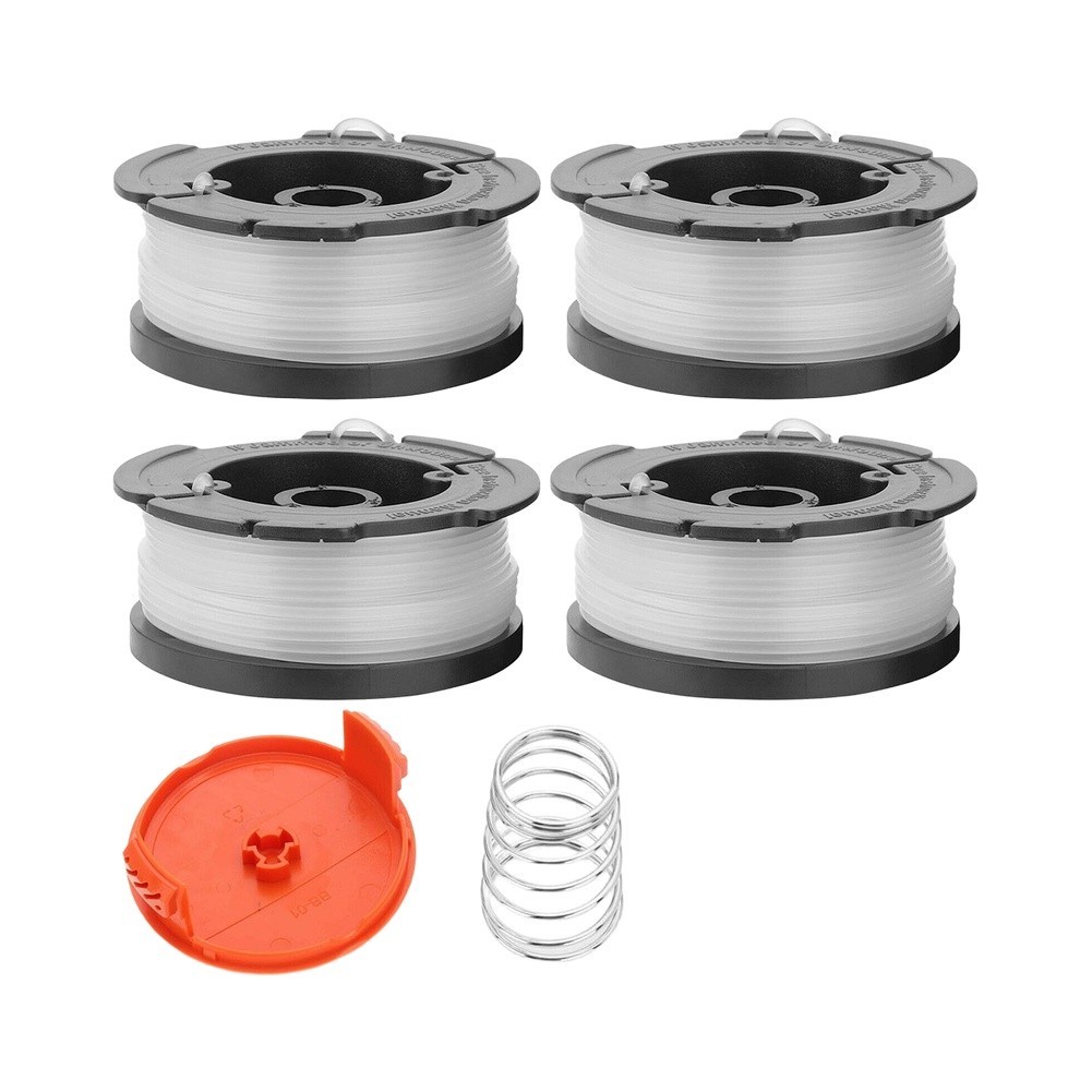 Lawn Mower Spool 1*Spring Original 4*Spool For Black Decker Lawn Mower