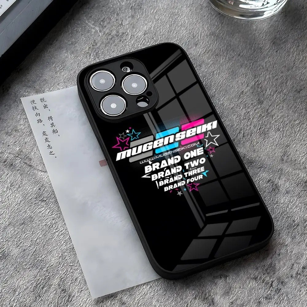 BK-1 Mugen Seiki Rc Logo Ốp Lưng Điện Thoại 17 IPhone 18 16 Pro Max 14 Plus 12 13 Mini 11 15 X XR XS