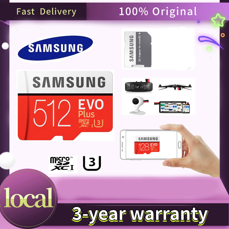 Thẻ Nhớ Samsung 512GB 1TB Thẻ SD Tốc Độ Cao micro SD Card 2TB