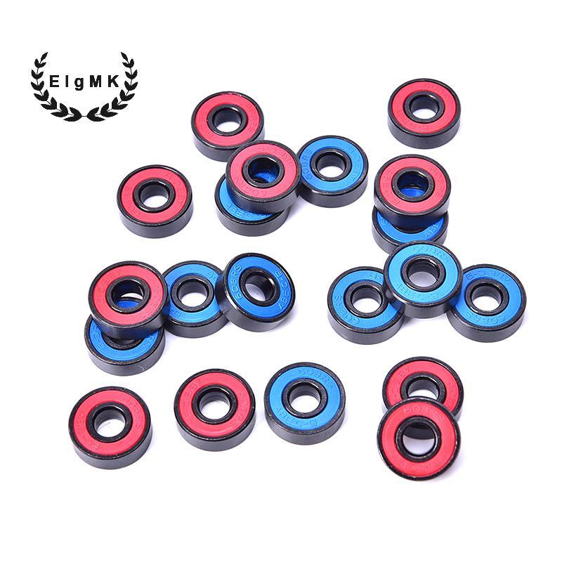 [ElgMK] 10 Cái / bộ 608 2RS Vòng bi kín bằng thép rãnh sâu 608RS 608-2RS [MỚI]