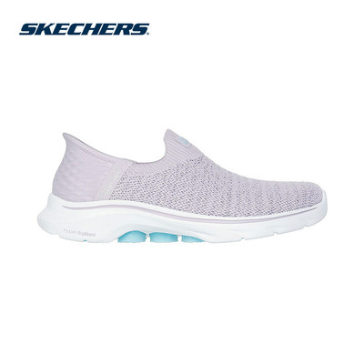 Giày Thể Thao Nữ Skechers Slip-Ins Gowalk 6 Springtime-125219-LAV Air-Cooled Memory Foam