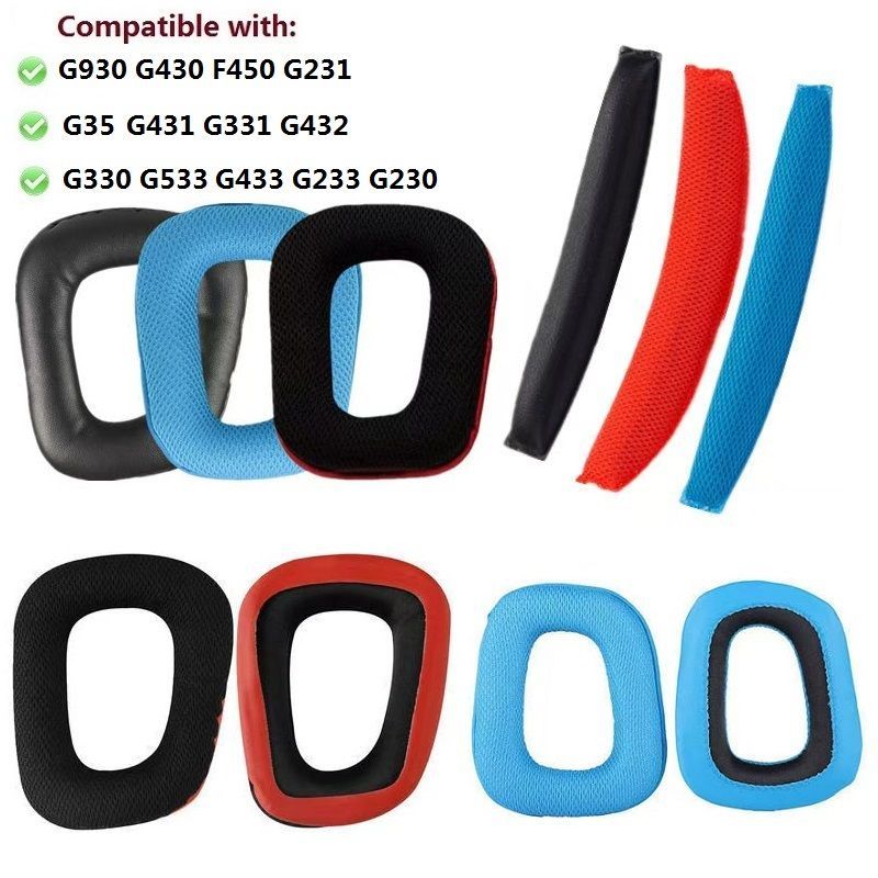 ❈ ❈ ❈ ❈ ۞ G930 G430 F450 G231 G431 G331 G35 ❈ ❈ ❈ ❈ ❈ ❈ ❈ ❈ ❈ Thích hợp cho Logitech G930 G430202608