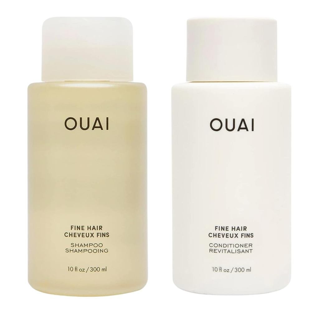 Bộ Dầu Gội Và Dầu Xả OUAI Fine (10 Fl Oz) GHMZ