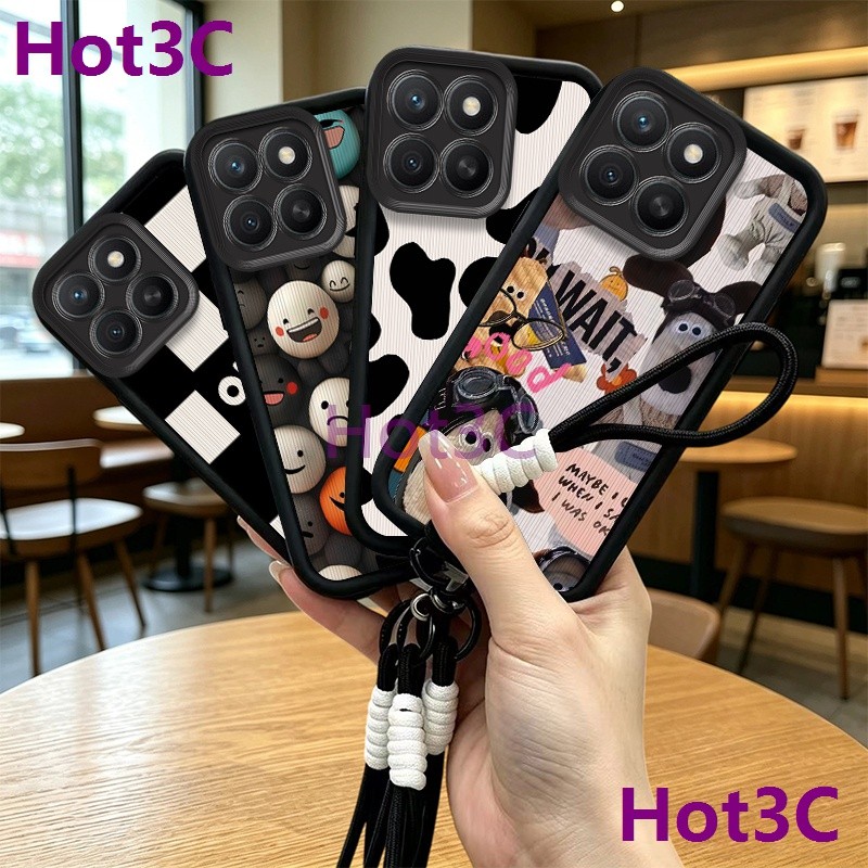 Ốp Lưng Cho Honor X8C / Honor X8B / Honor X8A tpu Điện Thoại Dây Ốp Lưng murah Chống Rơi Vỏ Điện Tho