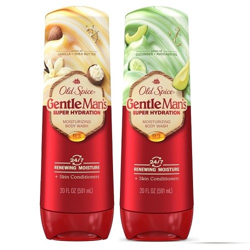 Sữa tắm Old Spice GentleMan's Super Hydration dành cho nam giới, dưỡng ẩm suốt 24/7 - 591ml (Mỹ)