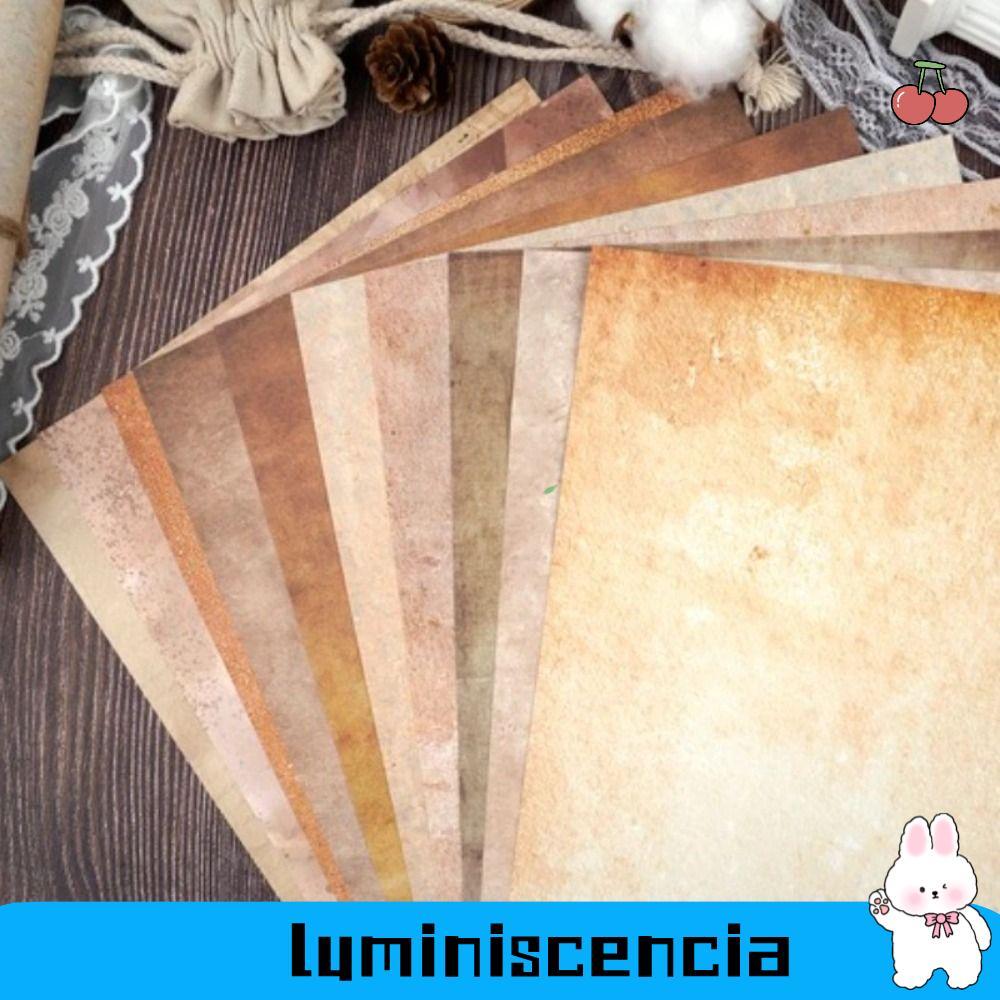 LUMINISCENCIA 50 Cái Giấy Viết A4, Chất Liệu Giấy Kích Thước A4 Giấy Chữ, Cổ Điển Hai Mặt 50 Tờ Giấy