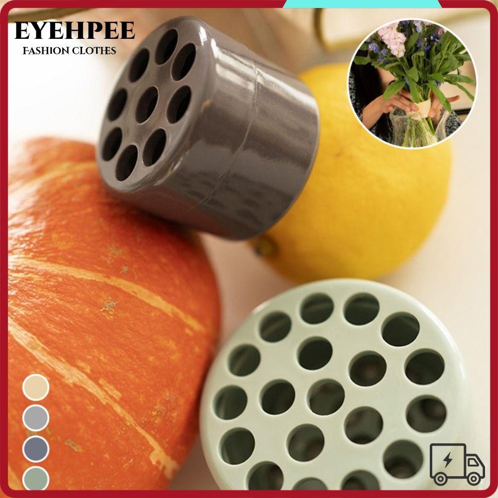 EYEHPEE Giá đỡ thân hoa xoắn ốc cho bình, Dụng cụ cắm hoa nhựa, Hỗ trợ cắm Ikebana DIY, Giá cắm hoa 